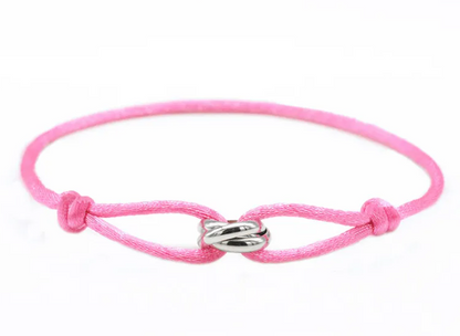 Couple Steel Woven Bracelet