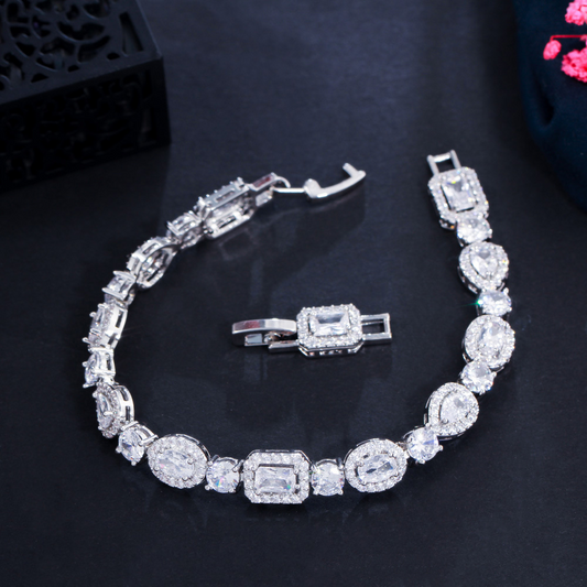 Zircon Drop Bracelet
