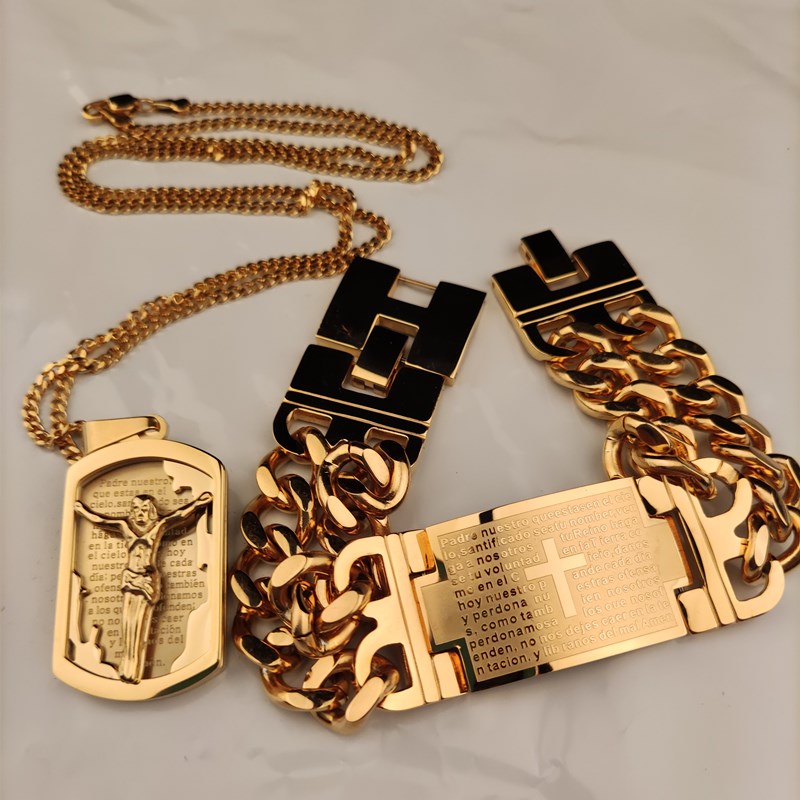 Divine Cross Pendant Necklace
