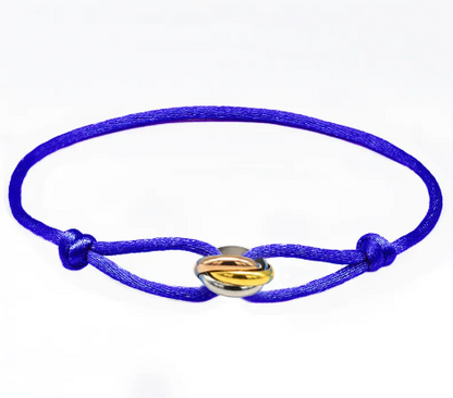 Couple Steel Woven Bracelet