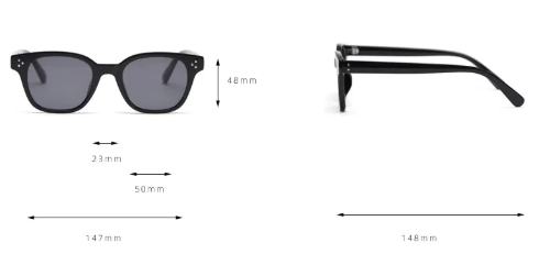 TR90 Polarized Square Sunglasses