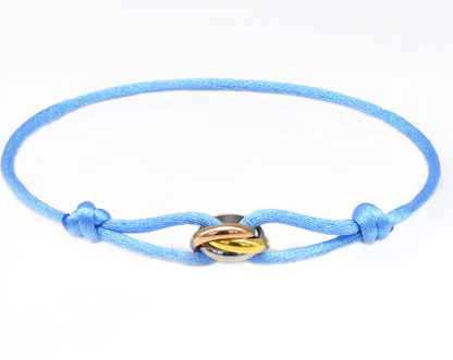 Couple Steel Woven Bracelet