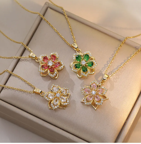 Necklace flower