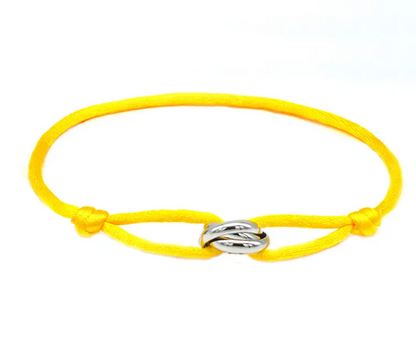 Couple Steel Woven Bracelet