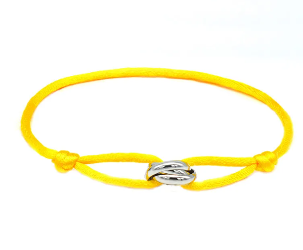 Couple Steel Woven Bracelet