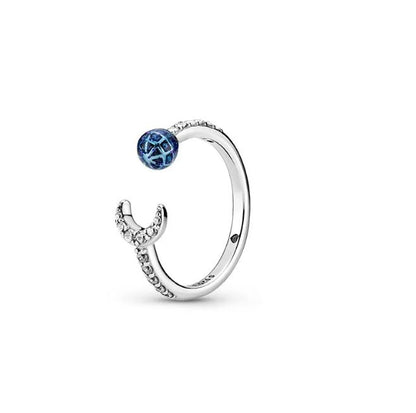 A ring with elegant heart ring with elegant heart
